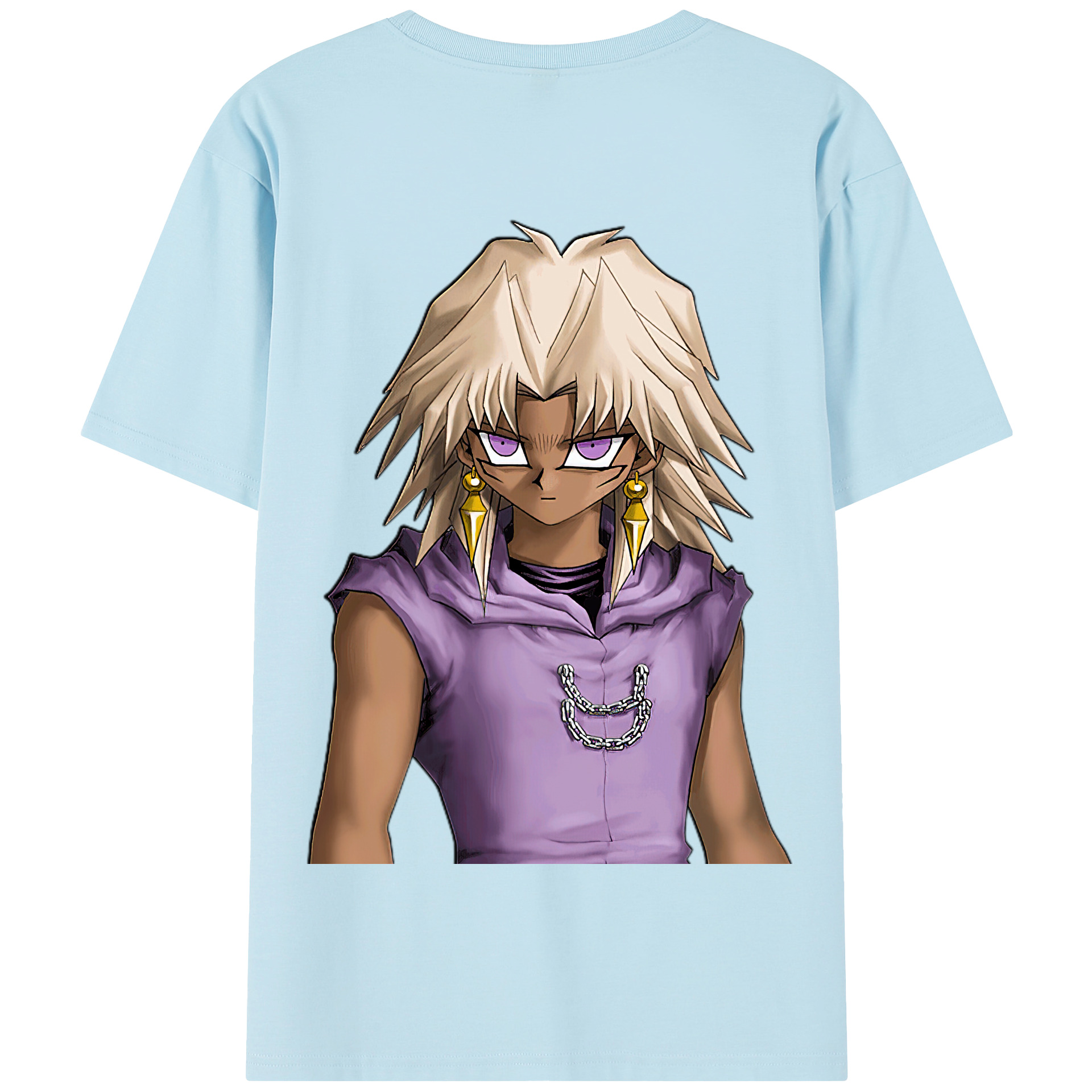 （画像用） 遊☆戯☆王 Yu-Gi-Oh! 綿100％半袖Tシャツ（背面プリント）